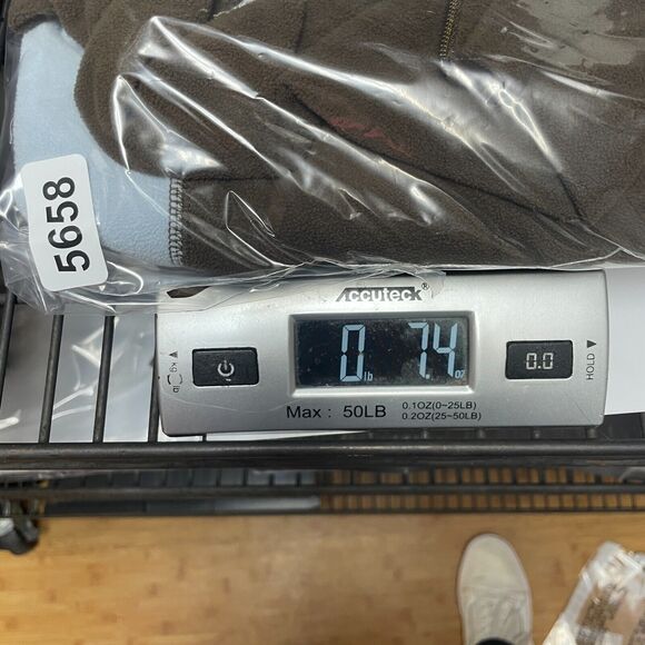 The North Face Sweater Womens small 1/4 Zip TKA 100 Fleece brown Blue fleece - Picture 8 of 8